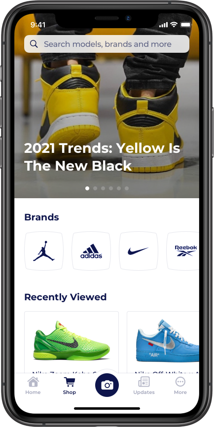 Kicker Shop screenshot on iPhone